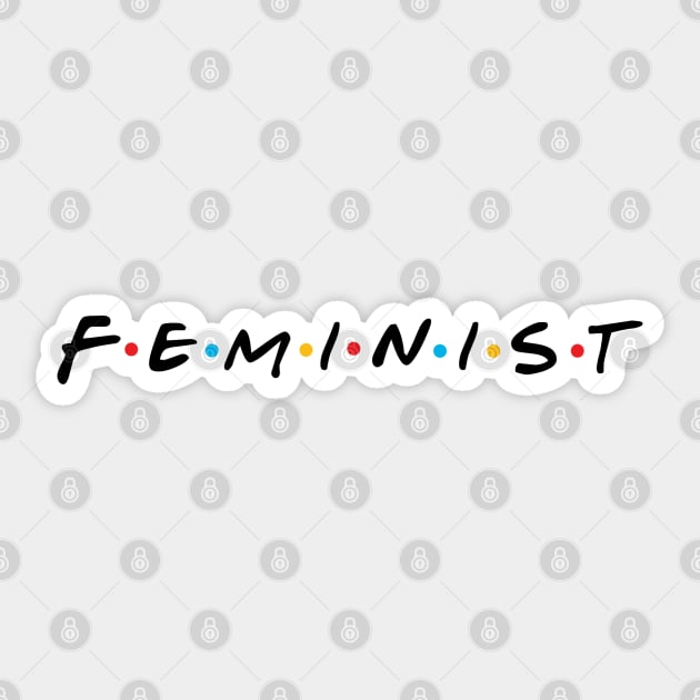 FEMINIST Sticker by thriftjd
